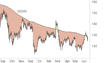 Volkswagen VZ-Trend-Chart