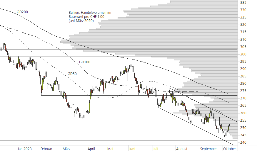 Roche-10-Monats-Chart