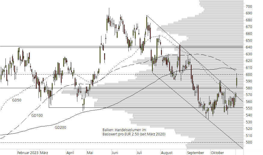 ASML Holding N.V.-10-Monats-Chart