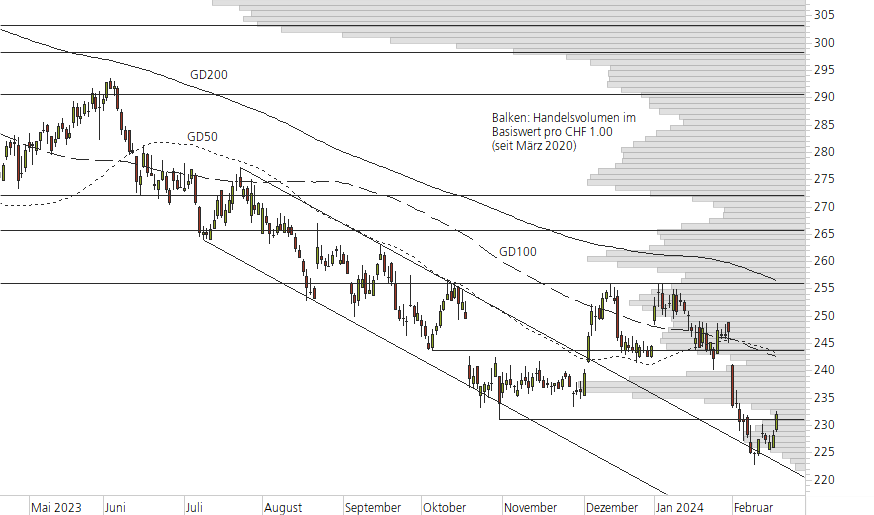 Roche-10-Monats-Chart