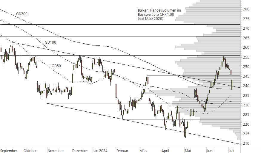 Roche-10-Monats-Chart